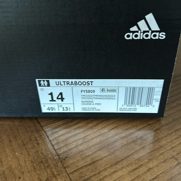 Adidas; ultra boost;  Arizona State size 14 - Picture 5 of 5